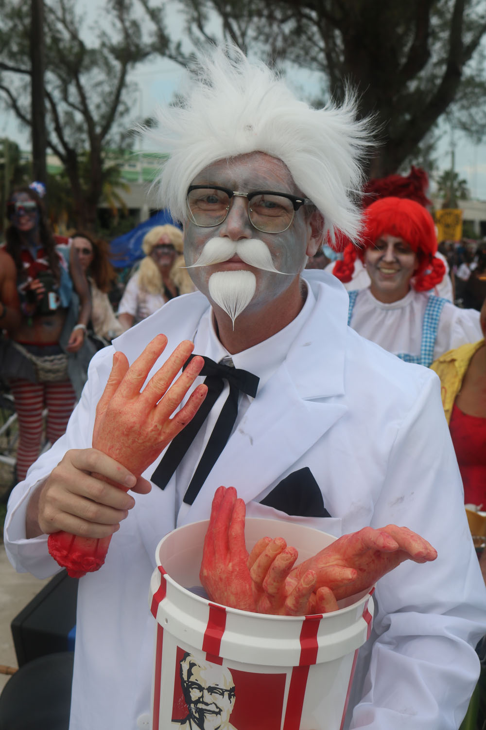 Zombie Bike Ride 2017 photo - Duval Street, Key West